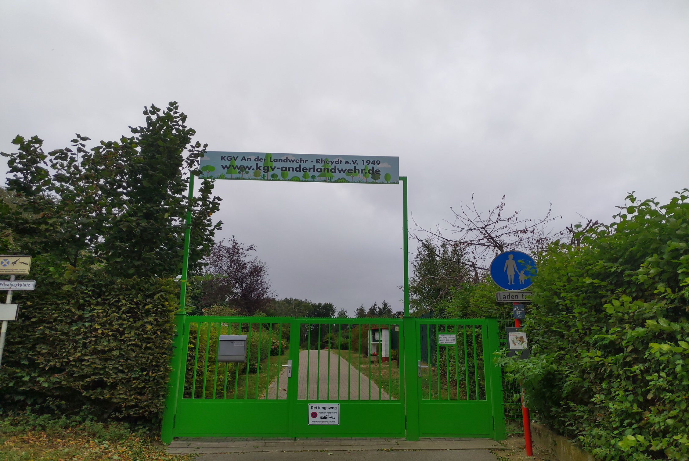Tor an der Watelerstr